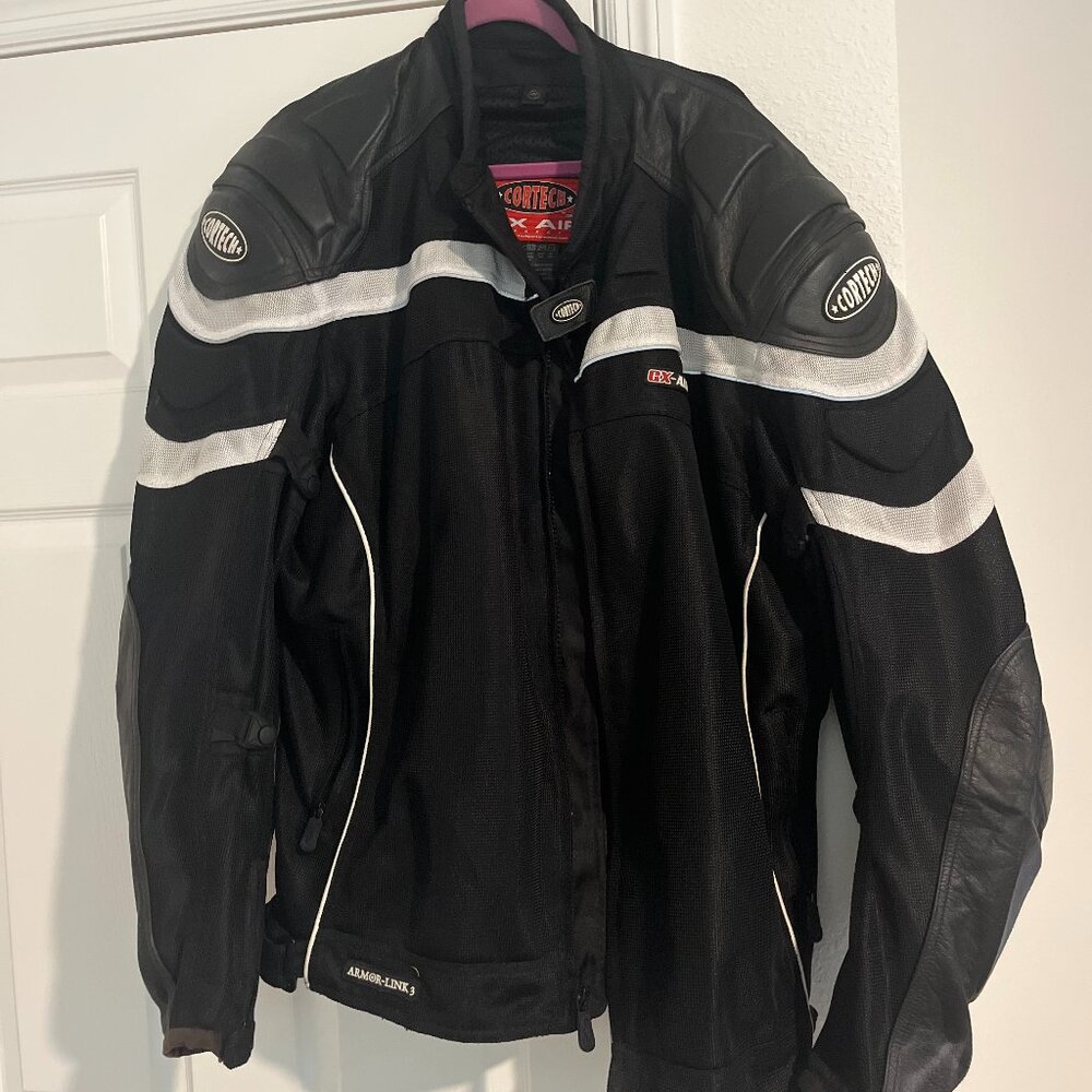 Cortech Men Mesh Motorcycle Jacket- GX Air Size Mens Tall 3XL/50